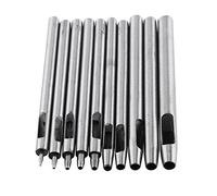 ensemble outils en cuir, kit perforateur maroquinerie, outil creux 0.5-5mm pour joint bande de ceinture