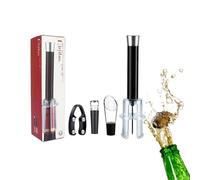 Ensemble ouvre-bouteille de vin rouge - Kit décapsuleur avec bouchon sous vide | Ouvre-bouteille manuel durable et pratique pour la maison, les fêtes, les pique-niques en plein air