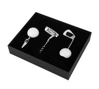 Ensemble Ouvre-bouteille de Vin, Tire-bouchon de pour Vin Rouge, Ouvre-bouteille en Forme de Golf, Ouvre-bouteille de Vin, Tire-bouchon pour Mariage, Anniversaire, Coffret