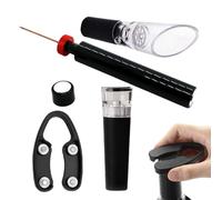 Ensemble Ouvre-Bouteilles,Outil d'Ouverture à Pompe à Air 4 Pièces avec Décapsuleur,Ouvre-Bouteilles pour la Cuisine - Pour Halloween, Cuisine, Maison, Barman, Adultes, Bière, Fête de Noël