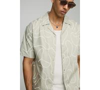 Ensemble oversize à broderie avec short homme - pierre - M, pierre