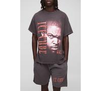 Ensemble oversize à imprimé Ice Cube homme - brun - M, brun