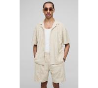 Ensemble oversize avec chemise éponge et short homme - pierre - L, pierre