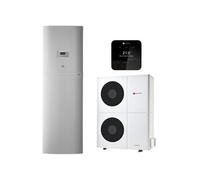 Ensemble PAC Air / Eau Genia Air 12 kW Tri chauffage et ECS 190L + MiPro Sense - - SAUAIR12ECST