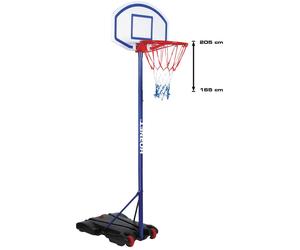 Ensemble Panier De Basket Hornet 205 Ballon Et Pompe Multicolore TU