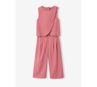 Ensemble pantacourt top croisé vieux rose 3A
