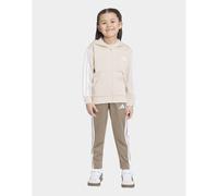 adidas Mixte enfant Essentials 3 Stripes Regular Fit Track_Suit, Crystal Linen/white, 6-7 Years