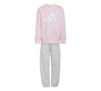 Adidas Essentials Joggers Set Blanc,Rose 4-5 Years Enfants