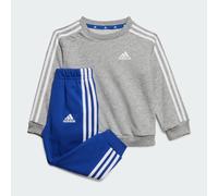 Ensemble pantalon sportswear Essentials 3 bandes Enfants Medium Grey Heather / White 0-3M