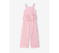 Ensemble pantalon top fleurs vieux rose 14A