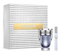 Ensemble parfum homme - Paco Rabanne - Invictus - Edt 100 ml - Edt 10 ml - Boîte