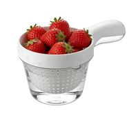 Ensemble passoire et bol - Double couche avec insert amovible - Bol à laver et passoire de cuisine - Pour camping, pique-nique, préparation des repas et salade