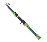 Ensemble Pêche Portable 1.65m avec Moulinet Inclus | Matériau FRP , conception télescopique, idéal lac et rivière, kit complet débutant, léger et maniable
