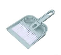 Ensemble pelle et brosse de nettoyage miniature avec poignée, convient pour les bureaux, les grilles d'aération de voiture, l'électronique et les surfaces de cuisine, facile à ranger et à utiliser