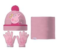 Ensemble PEPPAFTY - ARDITEX - Set Gorro/Buff/GUA 44/46 - Rose - Enfant - Automne / Hiver