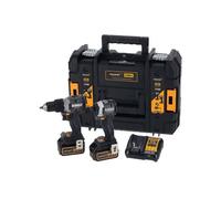 Ensemble perceuse-visseuse 18V - DeWalt - DCD85M - DCF85M - Moteur sans balais - 2x 5.0 Ah - Batterie lithium-ion
