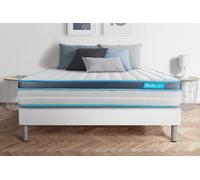 Ensemble PERFORM 140x190 Mousse à mémoire de forme ProfiZone 5 zones Ultra épaisseur