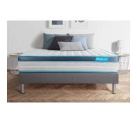 Ensemble PERFORM 160x200 Mousse a memoire de forme ProfiZone 5 zones Ultra epaisseur