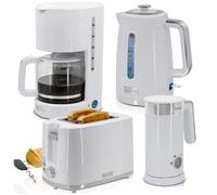 Ensemble petit-déjeuner - BRIEBE - SKT1185WHT - Blanc - 1,7 L - 2200W