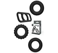 Addicted toys cock ring set 4 pieces LOVETOYS Sex Toys for Men Accessories for t