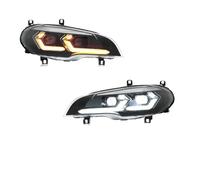 Ensemble Phare Avant Feux Arrière LED Pour BMW X5 E70 (2007-2013 Antibrouillards Feux Jour Feux Stop Clignotants Automatiques Installation Facile Plug And Play(RHD 2007-2010)