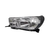 Ensemble Phare Avant pour Toyota pour Hilux MK8 2015 2016 2017 2018 Phare Halogène Lampe Frontale Feux Avants Auto(1PC(LH Side))