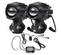 Ensemble Phare Moto Pour BMW Pour R1200GS ADV Pour F800GS Pour F700GS Pour F650GS Pour S1000XR Feu Antibrouillard LED Moto Blanc Jaune Feux Route Croisement Phares Avant