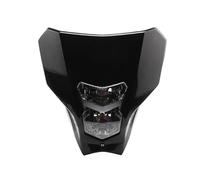 Ensemble Phare Moto pour CRF450 Phare De Moto Phare De Moto Phare De Moto Phare De Moto Plaque De Carénage Accessoires De Motocross Phares Avant Moto(Halogen Black)