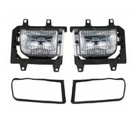 Ensemble Phares Antibrouillard Sans Ampoule, Pour Pare-chocs Avant Pour E30 318I 325I 325E Anti-lumière 63171385945 63171385946 Feu Antibrouillard(C)