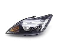 Ensemble Phares Avant voiture Compatible Avec Ford Pour Focus 2009 2010 2011 2012 2013 2014 Phare De Voiture Pare-chocs Avant Phare De Jour Lampe De Signalisation Ensemble Hesdlamp(Black,Left)