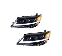 Ensemble Phares Avant Voiture Compatible Avec Toyota Pour Camry 2012 2013 2014 Phare DRL Projecteur Lentille Phare Voiture Lampes Feux De Circulation Diurnes Lampe De Conduite