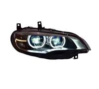 Ensemble Phares Compatible Avec BMW Pour X6 E71 2008 2009 2010 2011 2012 2013 2014 Phare Avant Angel Eyes Feux Croisement Pour Route Clignotant Réparation