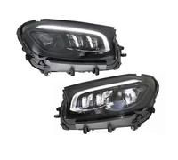 Ensemble Phares Projecteur Compatible Avec Benz Pour GLS X167 2020 2021 2022 2023 2024 Phares Feux De Jour Clignotants Feux Pour Route Anneaux Lumineux Angel Eyes Lentilles Projection.