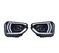 Ensemble Phares Voiture Compatible Avec Toyota Pour Tundra 2014 2015 2016 2017 2018 2019 2020 Assemblage Phare Voiture Remplacement Accessoires Lentille Projecteur