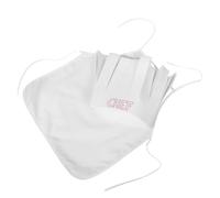 Ensemble Photo Bébé Chef, Deux Pièces, en Élasthanne, Blanc | Né et Tout-petit, Doux et Facile à Enfiler, Motif Cuisinier Ludique, Usage Maison