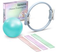 Ensemble Pilates : Anneau 35 Cm,Poignées Rembourrées,Mini-Ballon,Bandes De Résistance Pour Force,Flexibilité,Stabilité Et Raffermissement.""},""Additionalweblabs