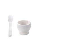 Ensemble Pilon Et Mortier Ensemble de pilons à mortier en résine, mélange d'épices et d'ail, broyeur, bol, outils cuisine Restaurant(Style C)