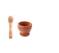 Ensemble Pilon Et Mortier Ensemble de pilons à mortier en résine, mélange d'épices et d'ail, broyeur, bol, outils cuisine Restaurant(Style B)