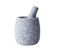 Ensemble pilon et mortier, presse-purées, mortier et pilon, broyeur à épices en granit non poli, for mélanger les épices, outils à épices, ensemble de bols de broyage, accessoire de cuisine, mortier e