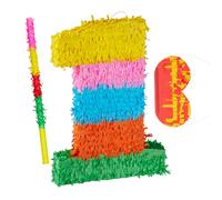 Ensemble piñata coloré 0,2 kg Chiffres Piñata légère pour anniversaire