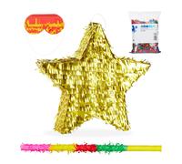 Ensemble piñata léger étoile colorée Anniversaire enfants Fête Confettis