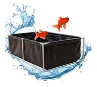 Ensemble Piscine Hors-Sol Lar (avec Structure de Support) - Revêtements de Piscine extérieure pour Enfants et Adultes - Idéal pour la décoration de Jardin, terrasse et Cour