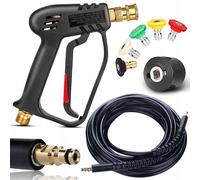 Ensemble pistolet haute pression tube 10 m - 5 buses clic | M22 160Bar
