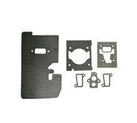 Ensemble Piston-Cylindre 44 mm Compatible avec Les débroussailleuses TJ53, KBL53A et KBH53. Comprend Segments, l'axe Clips de Fixation(Type 6)