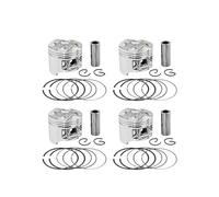 Ensemble Piston Kit Anneau Kit Complet De Segments De Piston Moto Pour CBR250RR CBR22, Alésage Standard ~ 100, Taille 48,5, 48,75, 49, 49,25, 49,50 Mm(4 sets 48.5mm)