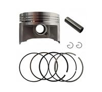 Ensemble Piston Kit Anneau Pour Suzuki GN125 GS125 TU125 EN125, Jeu De Segments De Piston De Moto, 62 Mm, Axe De 14 Mm(1 set)