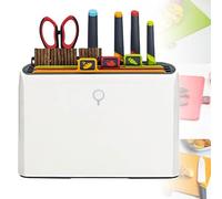 Ensemble planche à découper et couteaux avec support de séchage - 4 planches à code couleur, 4 couteaux et 10 paires de baguettes, organisateur d'outils de cuisine pour gadgets de maison intelligente