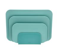 Ensemble planches à découper CHOPTIMA en polyéthylène Nordic green Rosti