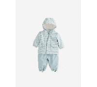 Ensemble pluie bébé garçon ciré et pantalon bleu grisé 9M(71CM)