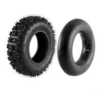 Ensemble Pneu et pour chambre 4.10/3.50-6 pour Quad Ensemble | Compatibilité pour quad, pour atv, pour mini pour moto, traction optimale, stabilité accrue terrains variés